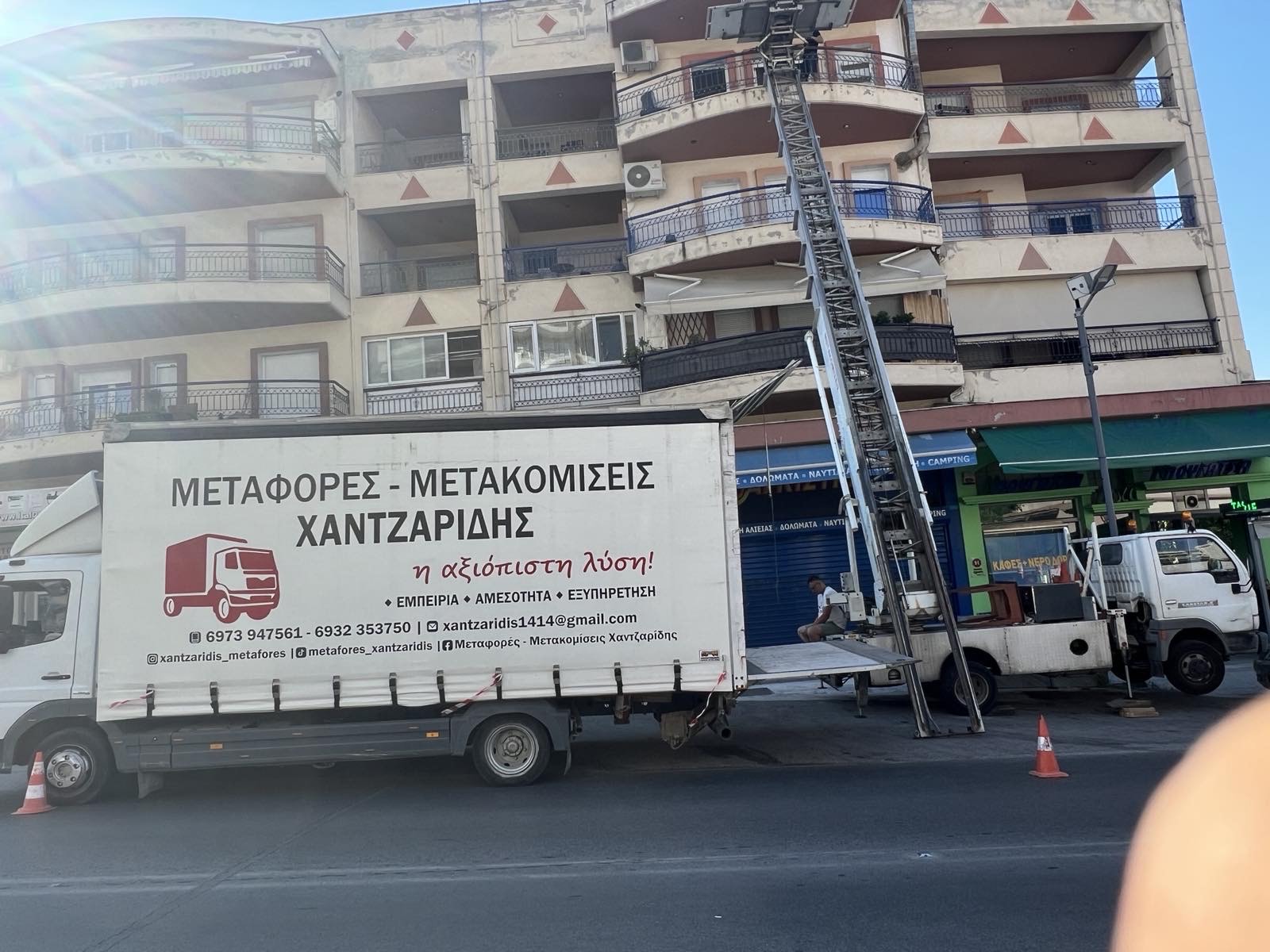 Αστική μετακόμιση με ειδικό εξοπλισμό – Χαντζαρίδης Μεταφορική Θεσσαλονίκη
